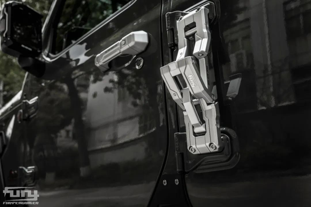 Door Hinge Step Foot Peg Metal Folding Foot Pedal for Jeep