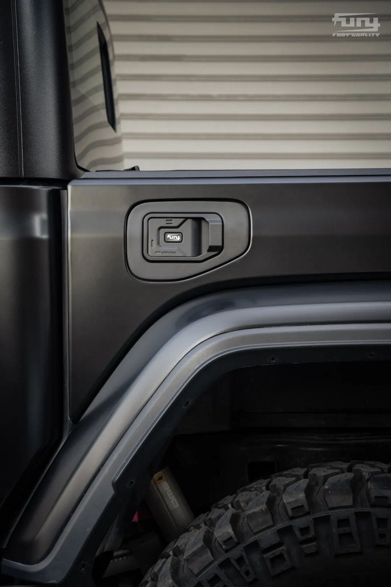 Jeep gas on sale cover