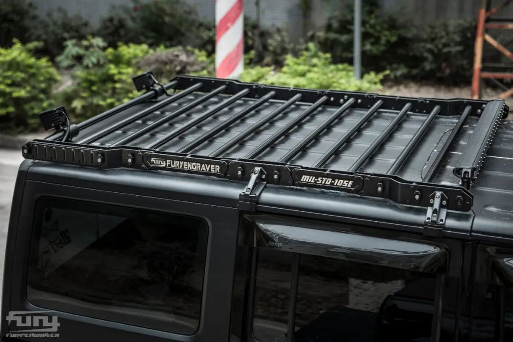 Fury Armory Series Roof Platform for Jeep Wrangler JK JL