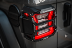 Awaken Series Taillight Cover for Jeep Wrangler JK JL aluminum rear light cover