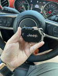 지프 랭글러를 위한 무기고 키 케이스 JK JL 보호 커버 자동차 키 쉘 알루미늄 합금 
