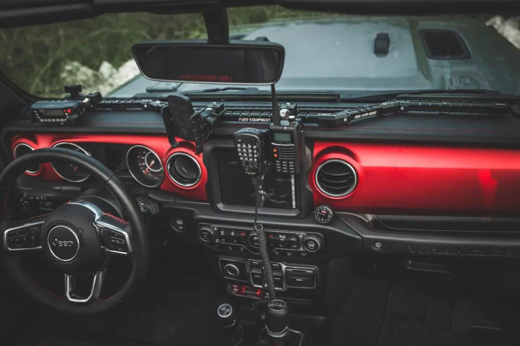 Armory Series Center Control Rail for Jeep Wrangler JL multifunction r ...