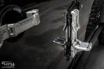 Door Hinge Step Foot Peg Metal Folding Foot Pedal for Jeep Wrangler JK JL