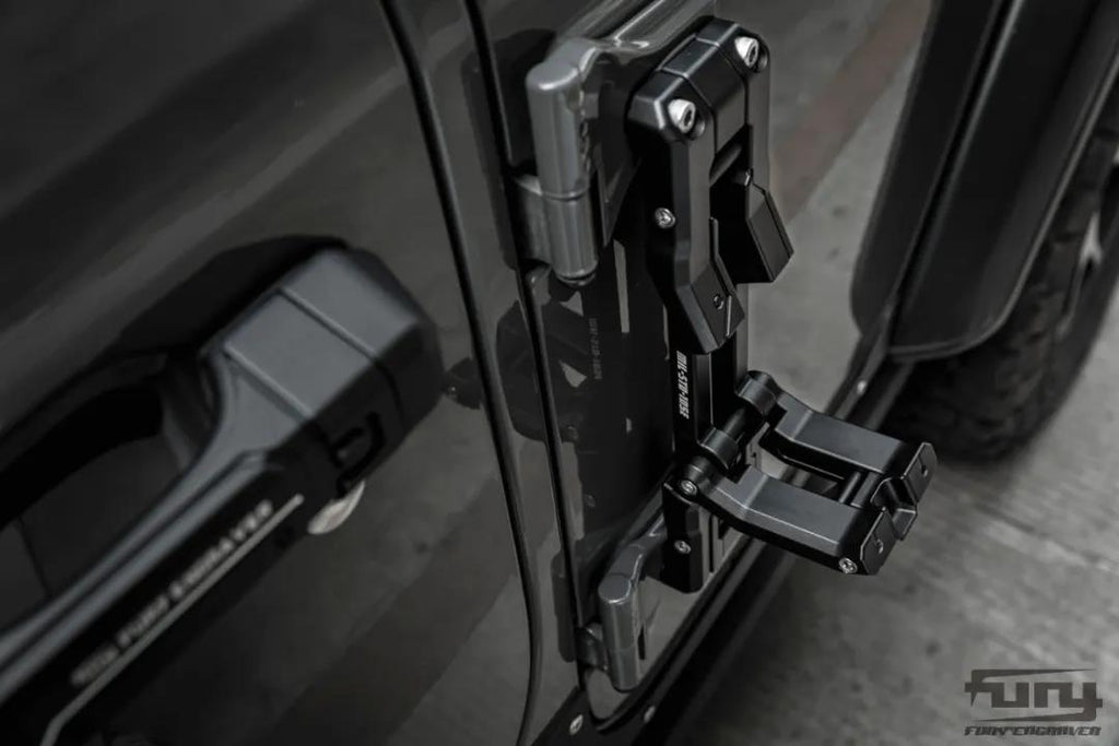 Door Hinge Step Foot Peg Metal Folding Foot Pedal for Jeep Wrangler JK – FURYENGRAVER