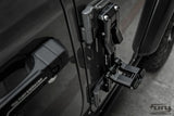 Door Hinge Step Foot Peg Metal Folding Foot Pedal for Jeep Wrangler JK JL