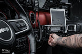 Awaken Series control panel kit for Jeep Wrangler JL with tablet support