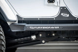 Gravity Series Carbon Fiber Side Step with LED Light for Jeep Wrangler JL