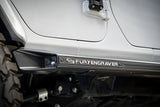 Jeep Wrangler JL용 LED 라이트가 장착된 Gravity Series 탄소 섬유 사이드 스텝
