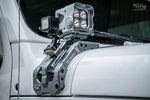 Gravity Series A-pillar integrated lighting system for Jeep Wrangler JL JT