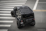 Awaken Series Aluminum Black Roof Rack for Jeep Wrangler JK JL JT