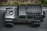 Awaken Series Aluminum Black Roof Rack for Jeep Wrangler JK JL JT